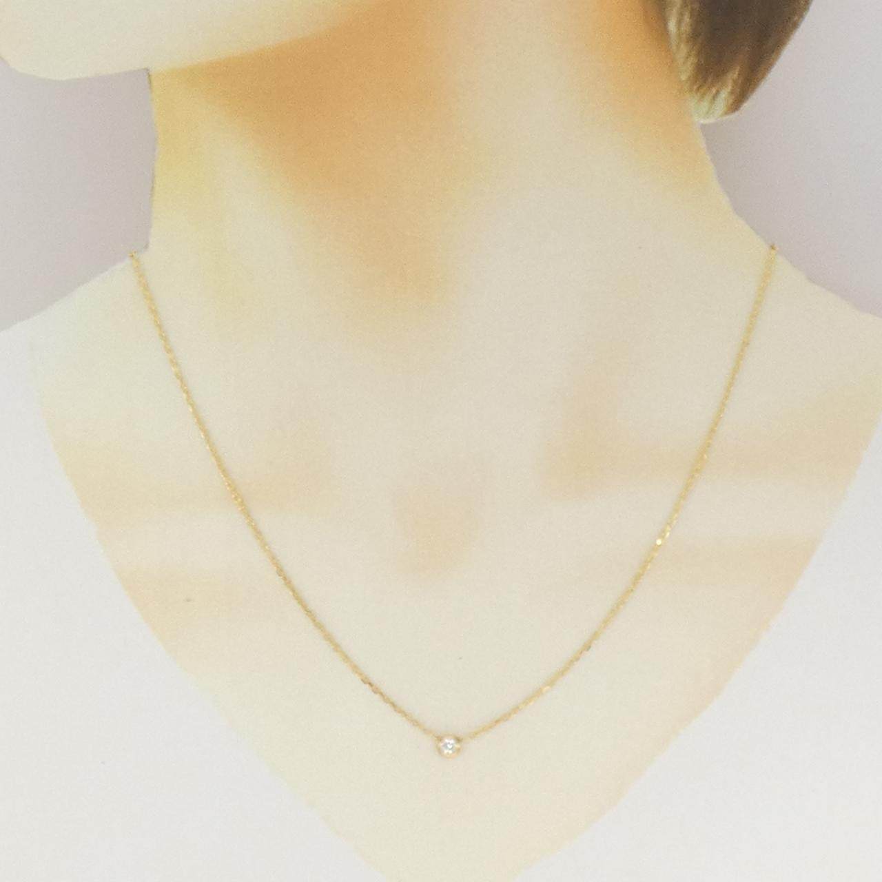 カルティエ ダムール スモール K18YG ネックレス