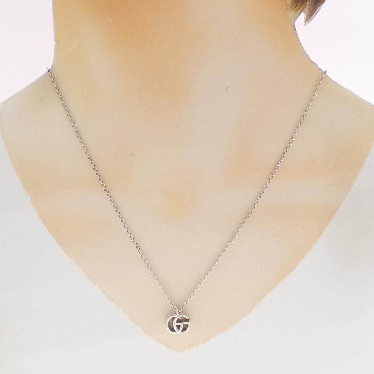 グッチ ダブルG 925シルバー ネックレス