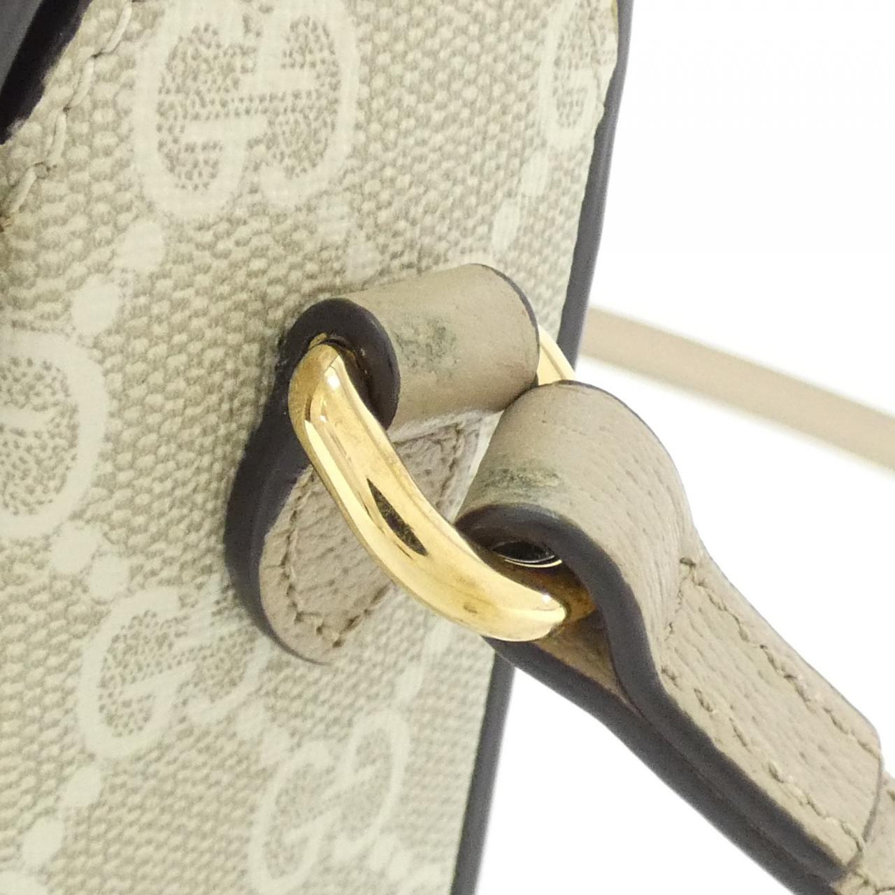 グッチ GUCCI HORSEBIT 1955 GGスプリームキャンバス レザー ショルダーバッグ