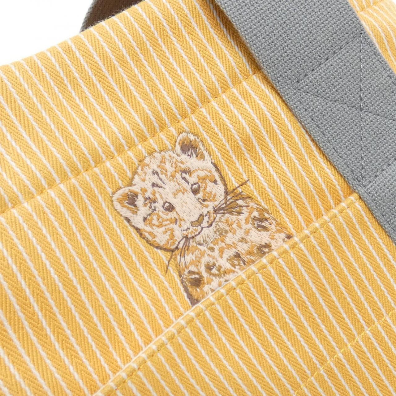 エルメス LEOPARDパスパス キャンバストートバッグ