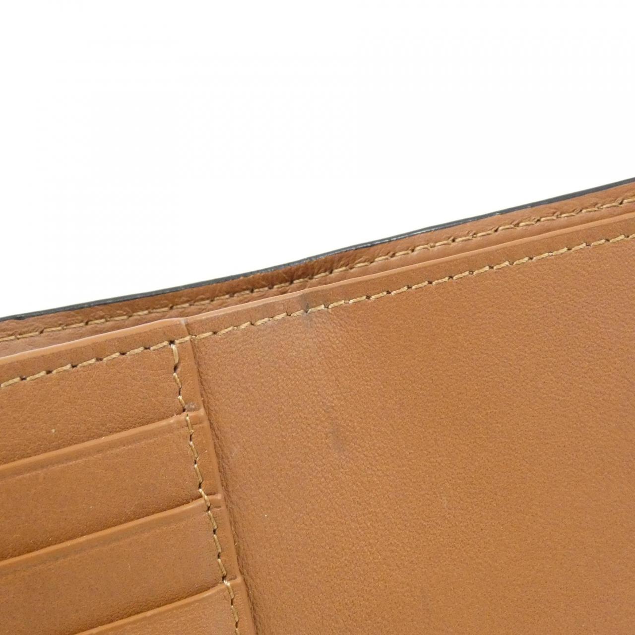 ロエベ アナグラムスモールバーティカルウォレット カーフ 財布