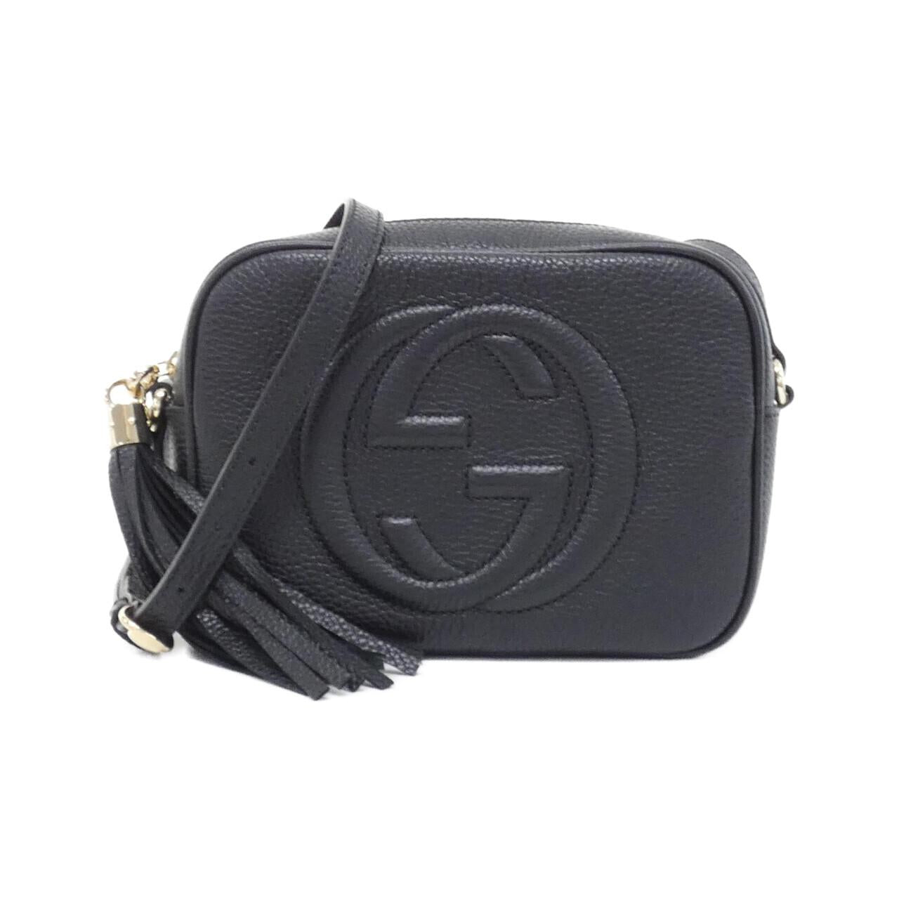 グッチ SOHO レザーショルダーバッグ
