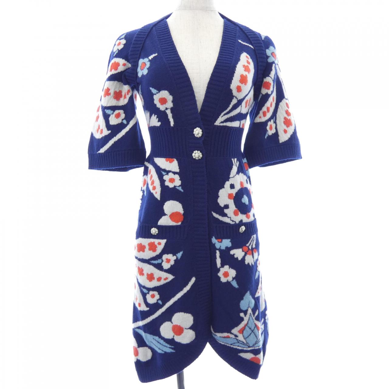 シャネル カシミヤ ワンピース
