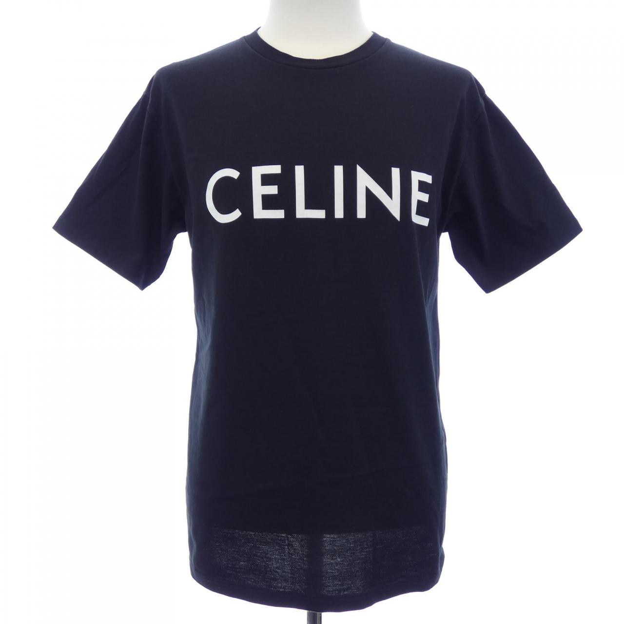 セリーヌ CELINEプリント コットンTシャツ