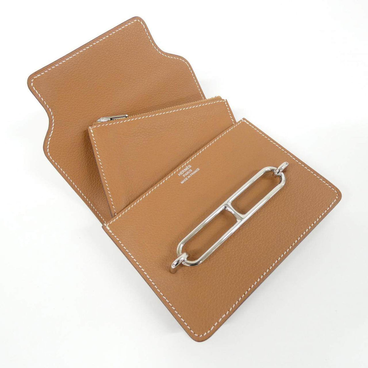 エルメス ルリスリム エヴァーカラー 二つ折り財布