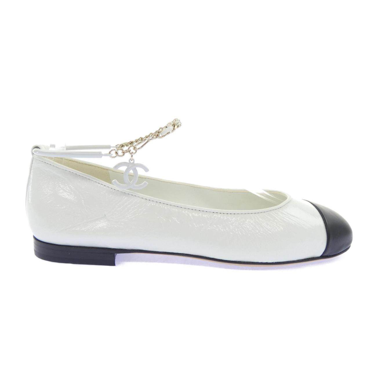 シャネル BALLERINAS ラムスキンフラットシューズ
