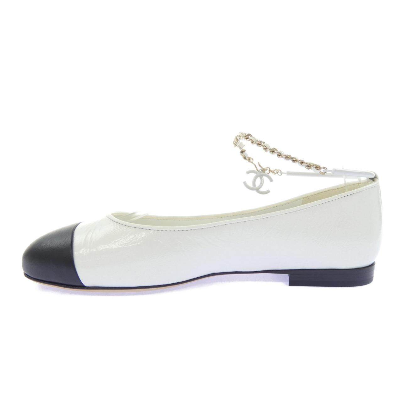 シャネル BALLERINAS ラムスキンフラットシューズ