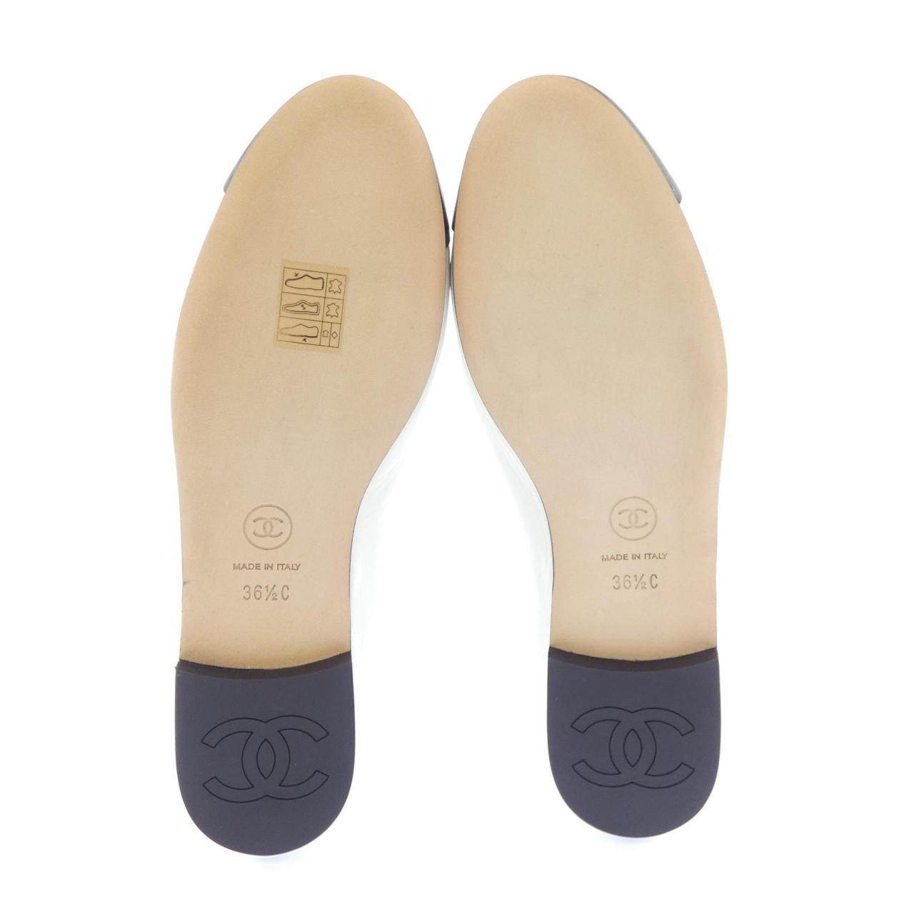 シャネル BALLERINAS ラムスキンフラットシューズ