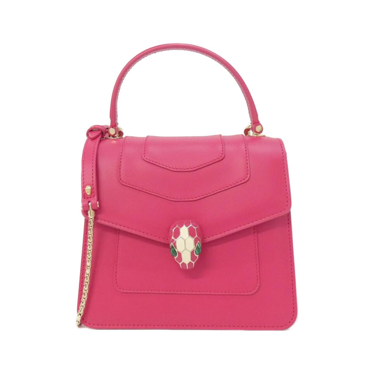 ブルガリ SERPENTI FOREVER カーフショルダーバッグ