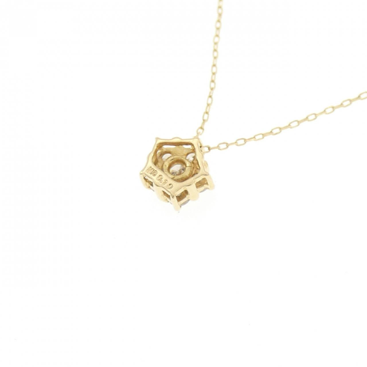 Au750 ダイヤモンドネックレス