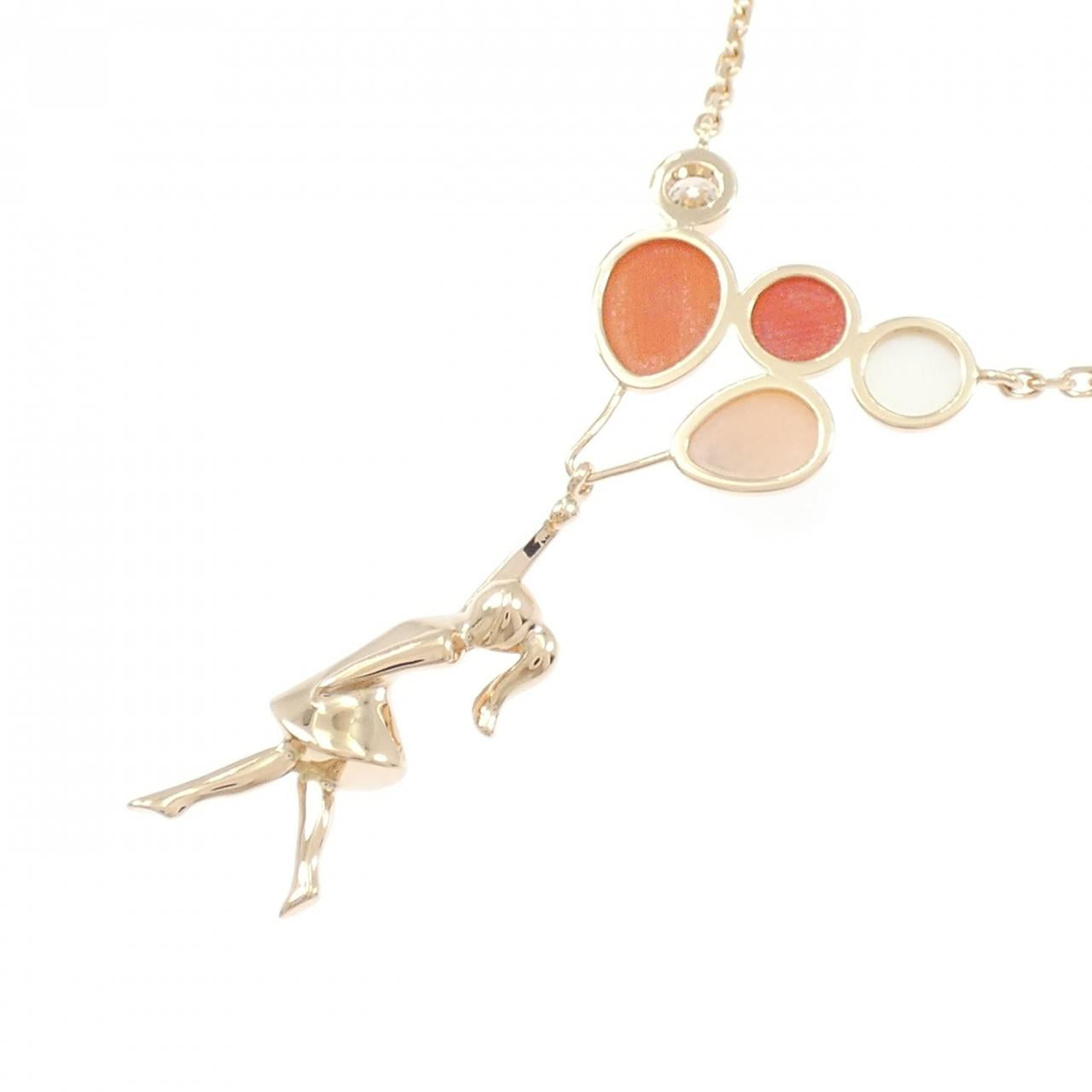 ヴァン クリーフ&アーペル メルクルディ ア パリ 750ピンクゴールド ネックレス