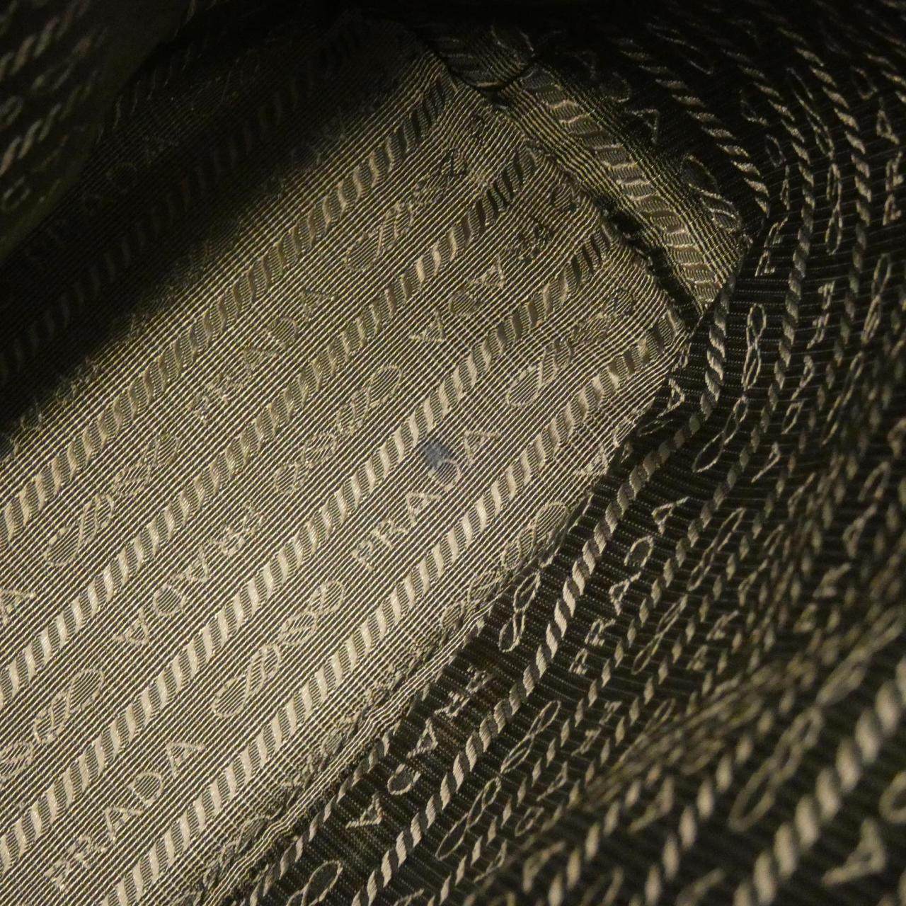 プラダ LOGO JACQUARD ショルダーバッグ