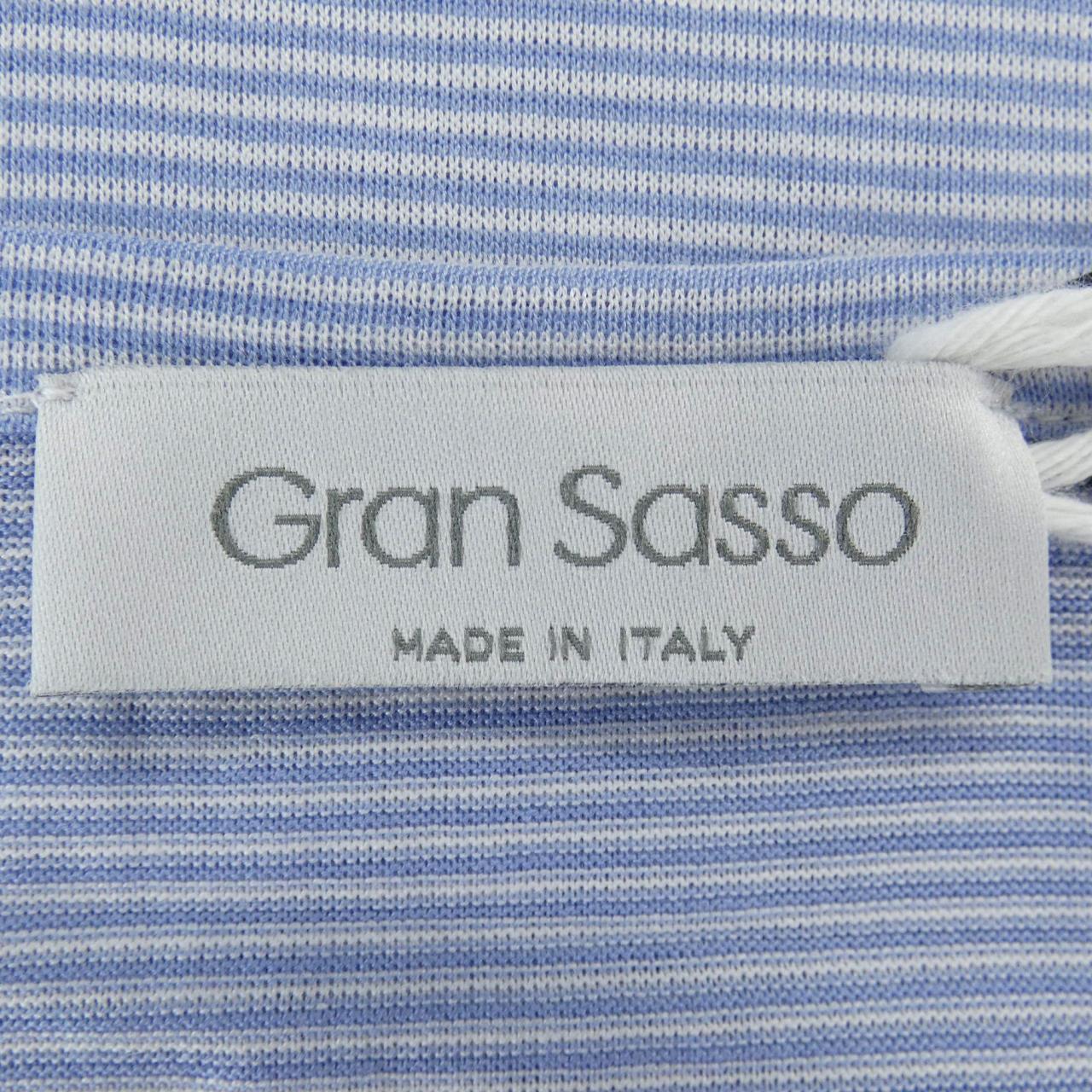 グランサッソ コットンTシャツ