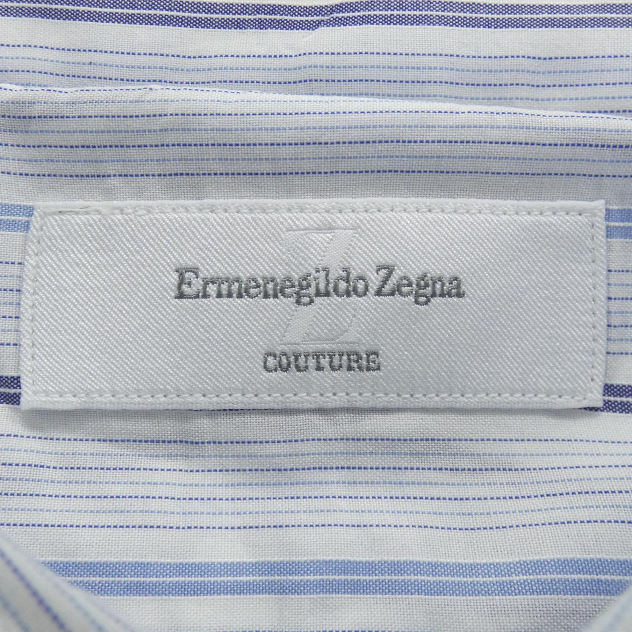 エルメネジルドゼニア コットンシャツ