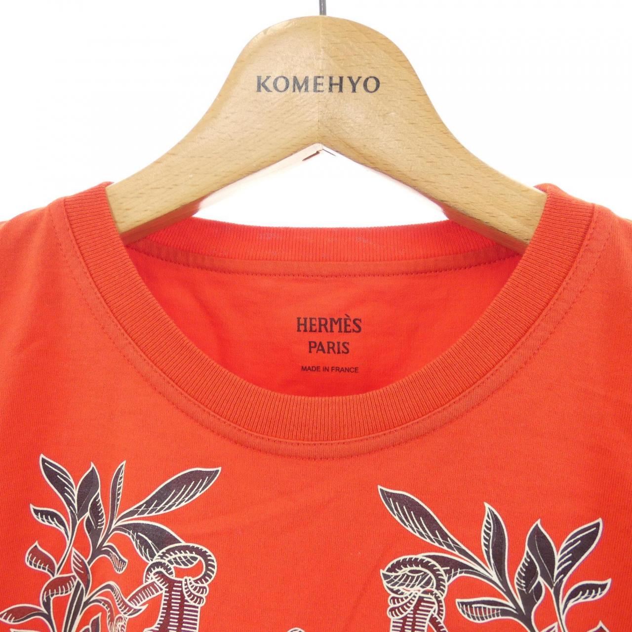 エルメス DELLA CAVALLERIA コットンTシャツ