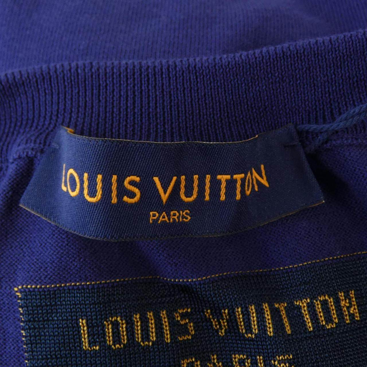 ルイヴィトン グラフィックショートスリーブクルーネック コットンTシャツ