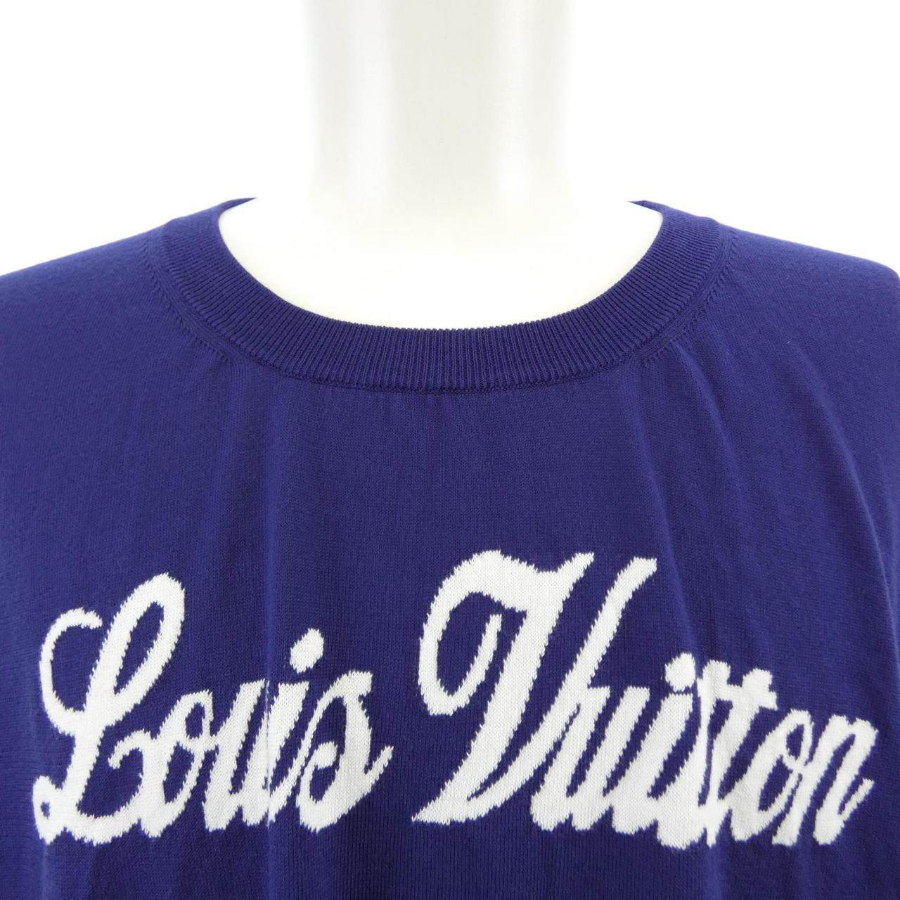 ルイヴィトン グラフィックショートスリーブクルーネック コットンTシャツ