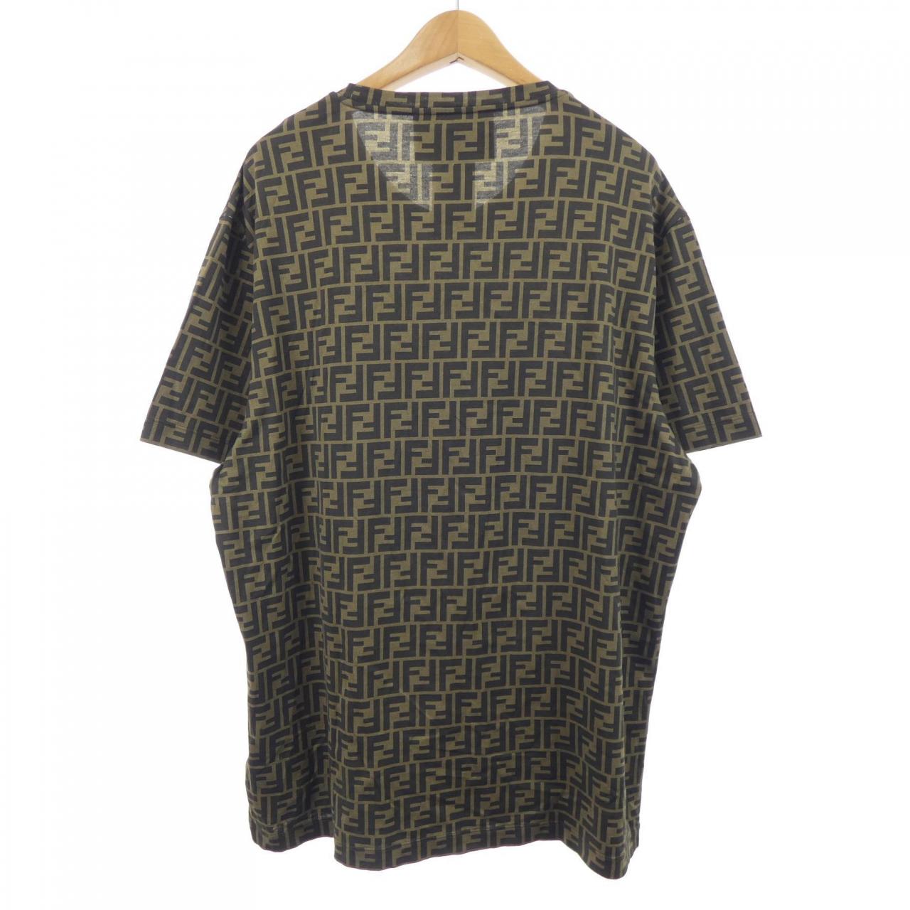 ヴェルサーチェ フェンダーチェ コットンTシャツ