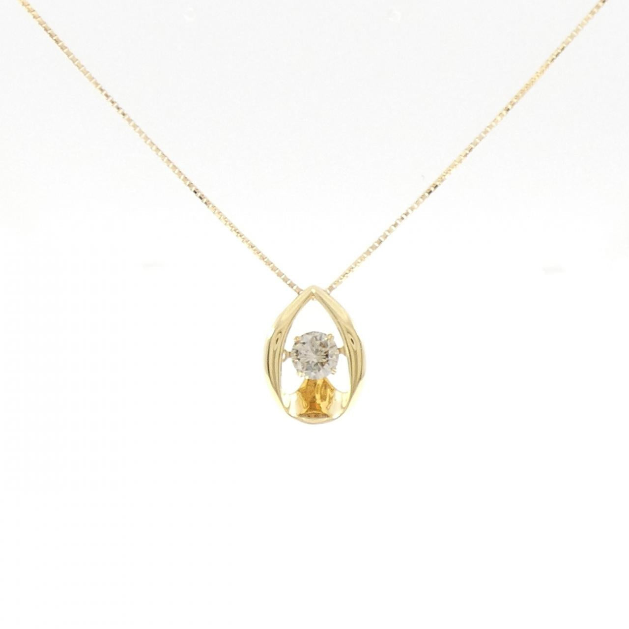 Au750ダイヤモンドネックレス