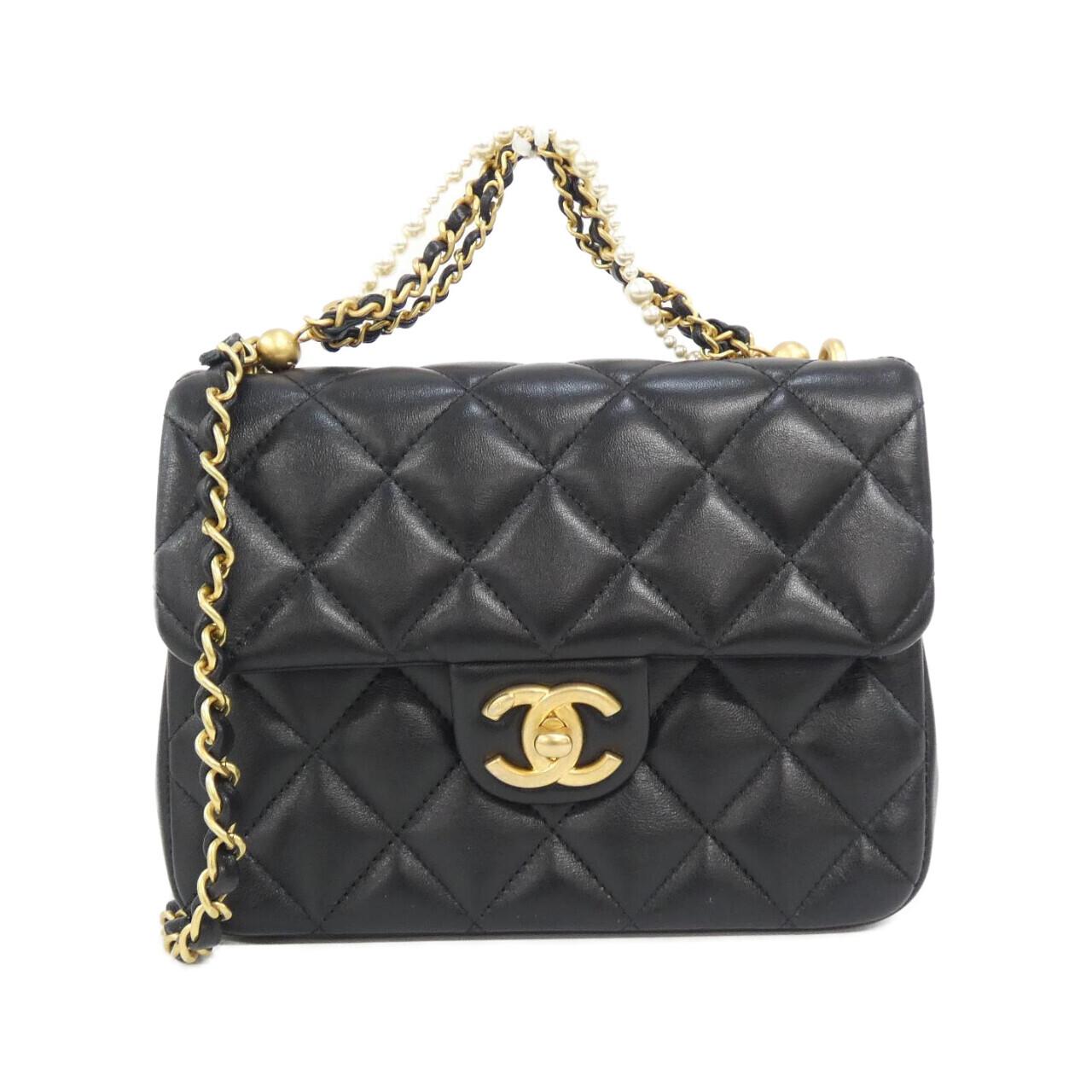シャネル パールショルダーバッグ