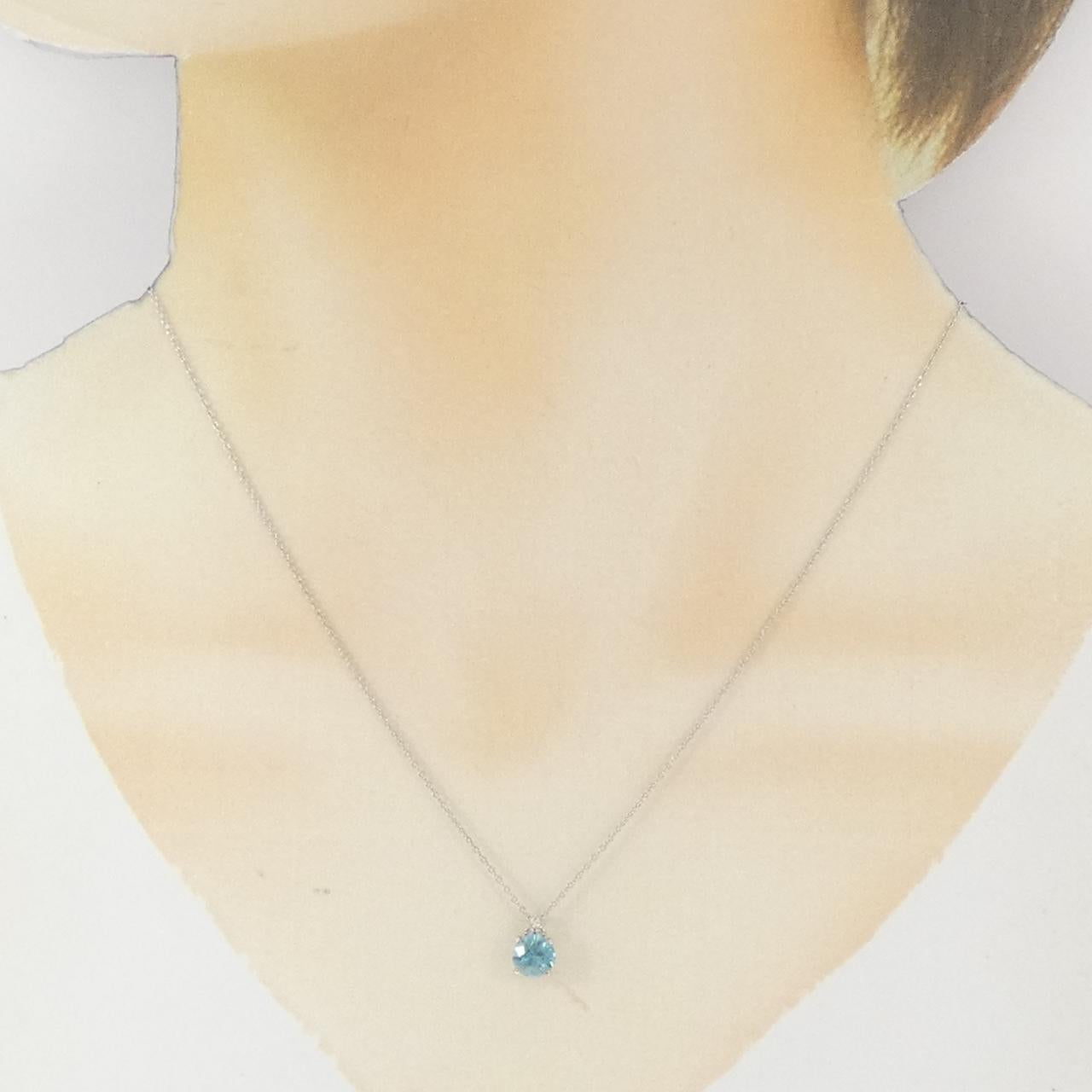 プラチナ950 プラチナ850 ジルコン ダイヤモンド ネックレス