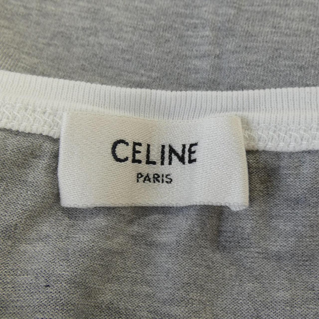 セリーヌ コットンTシャツ