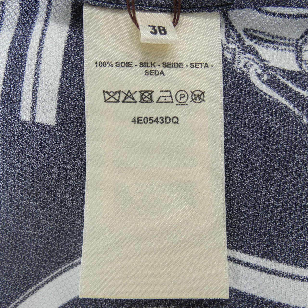 エルメス EN DESORDRE シルクワンピース 38