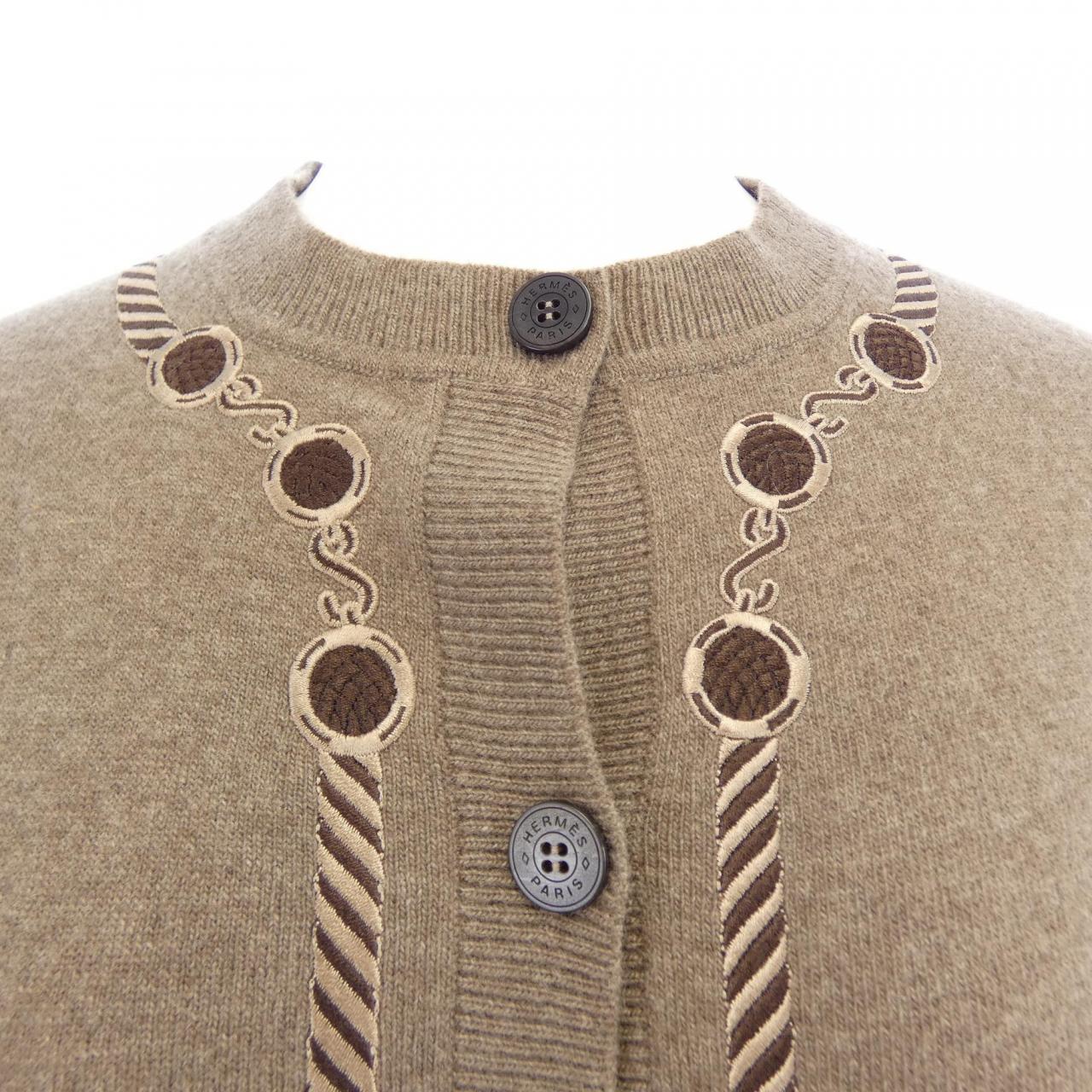 エルメス LES TAMBOURS カーディガン