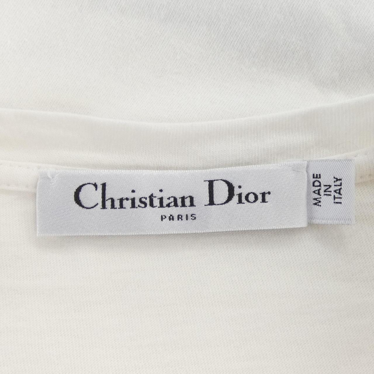 クリスチャンディオール シグネチャーバンド コットンTシャツ