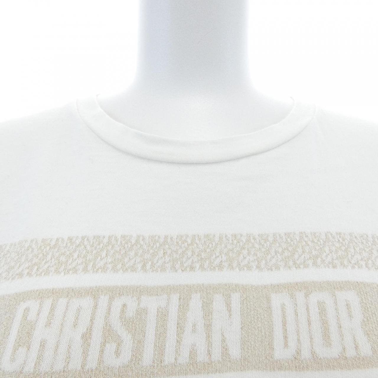 クリスチャンディオール シグネチャーバンド コットンTシャツ