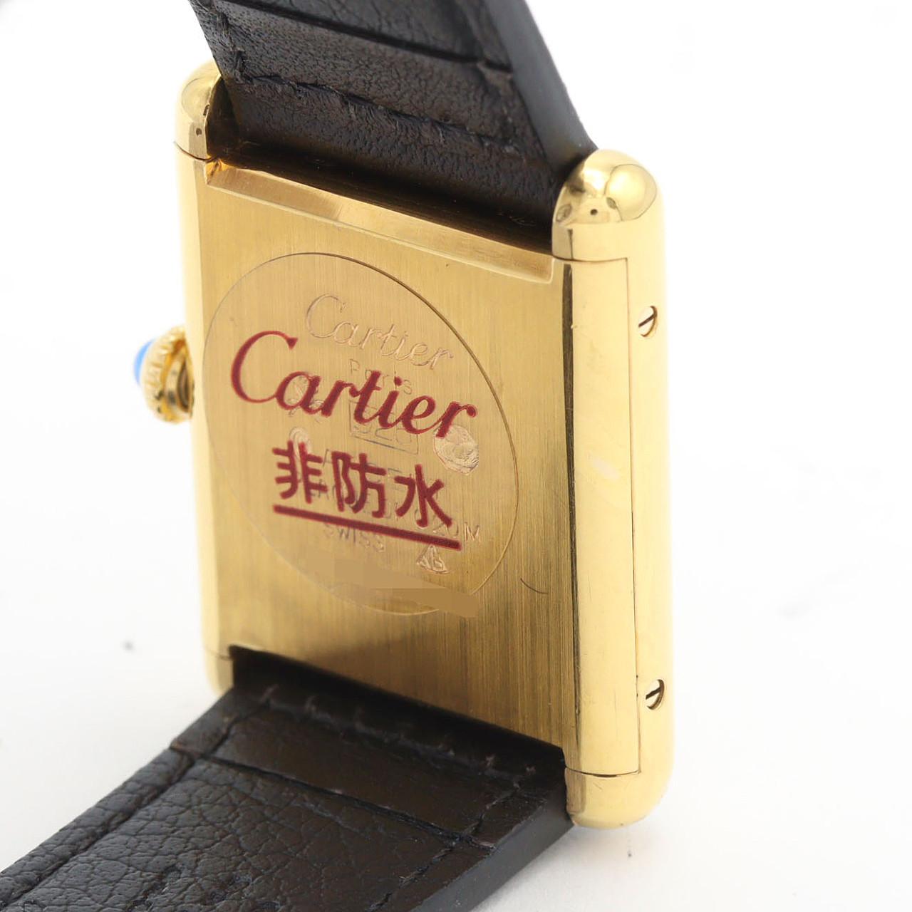 カルティエ マストタンク 手巻