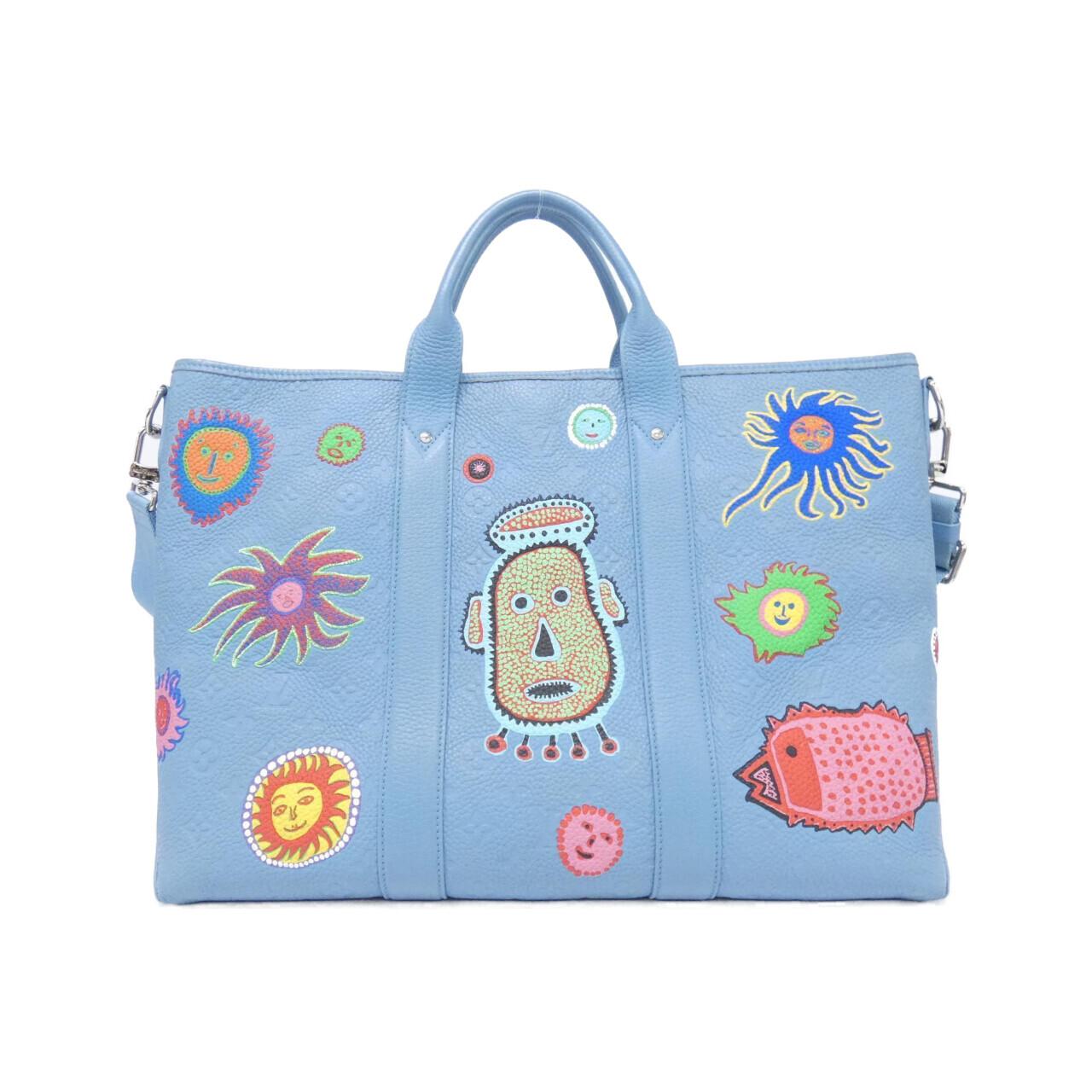 ルイヴィトン LV×YK ウィークエンドトート トリヨンモノグラム トートバッグ