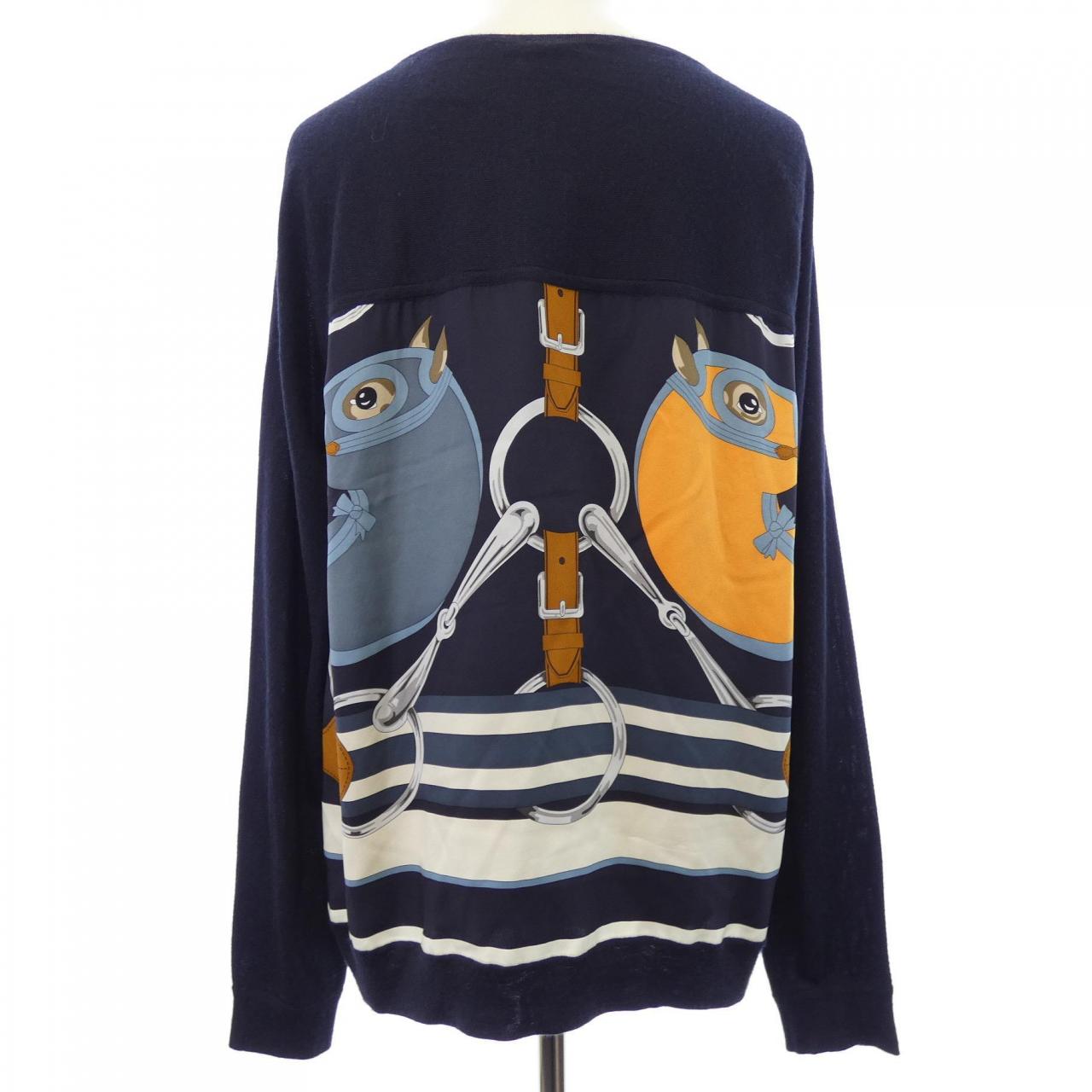 エルメス シルクカシミヤニット