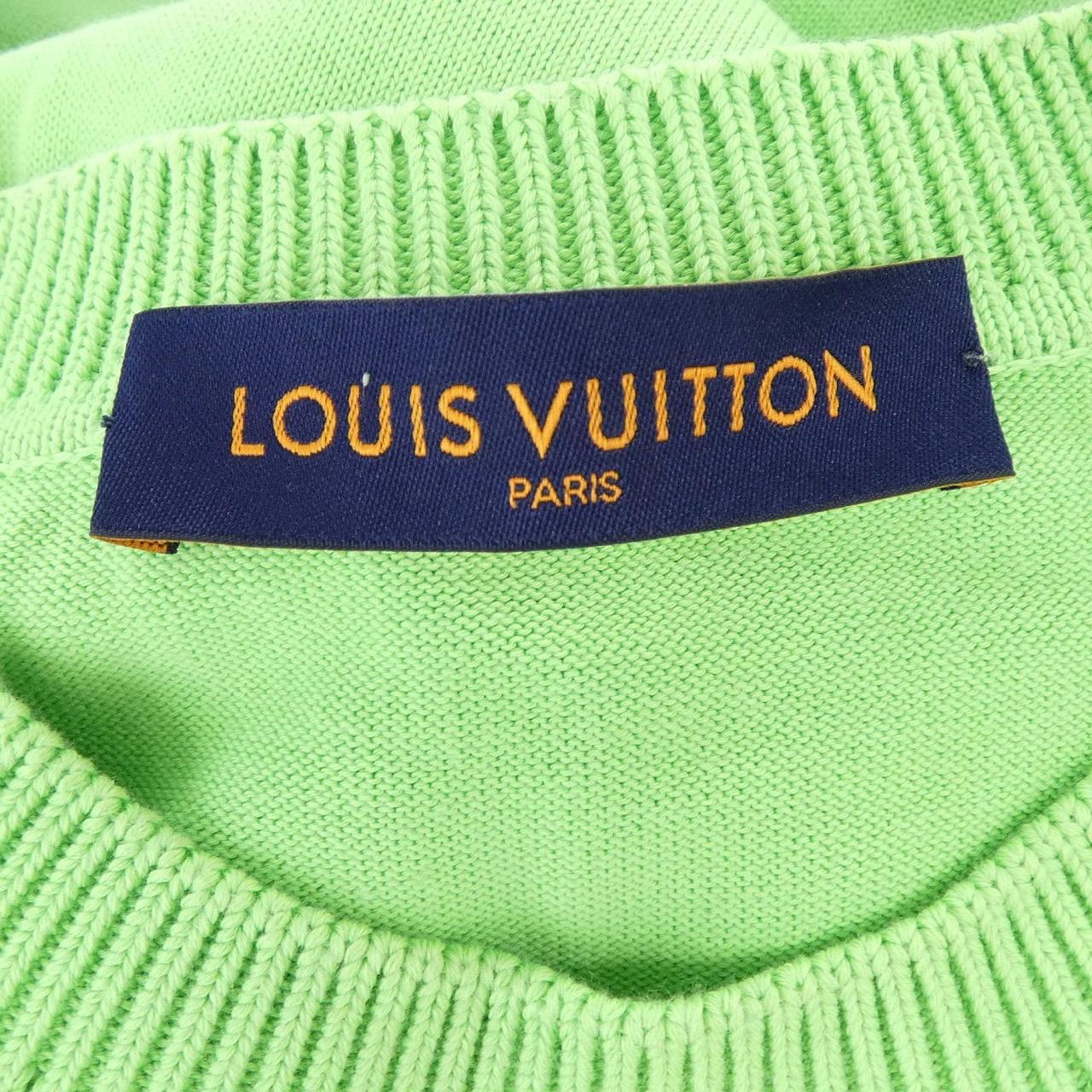 ルイヴィトン シグネチャーショートスリーブクルーネック コットンTシャツ