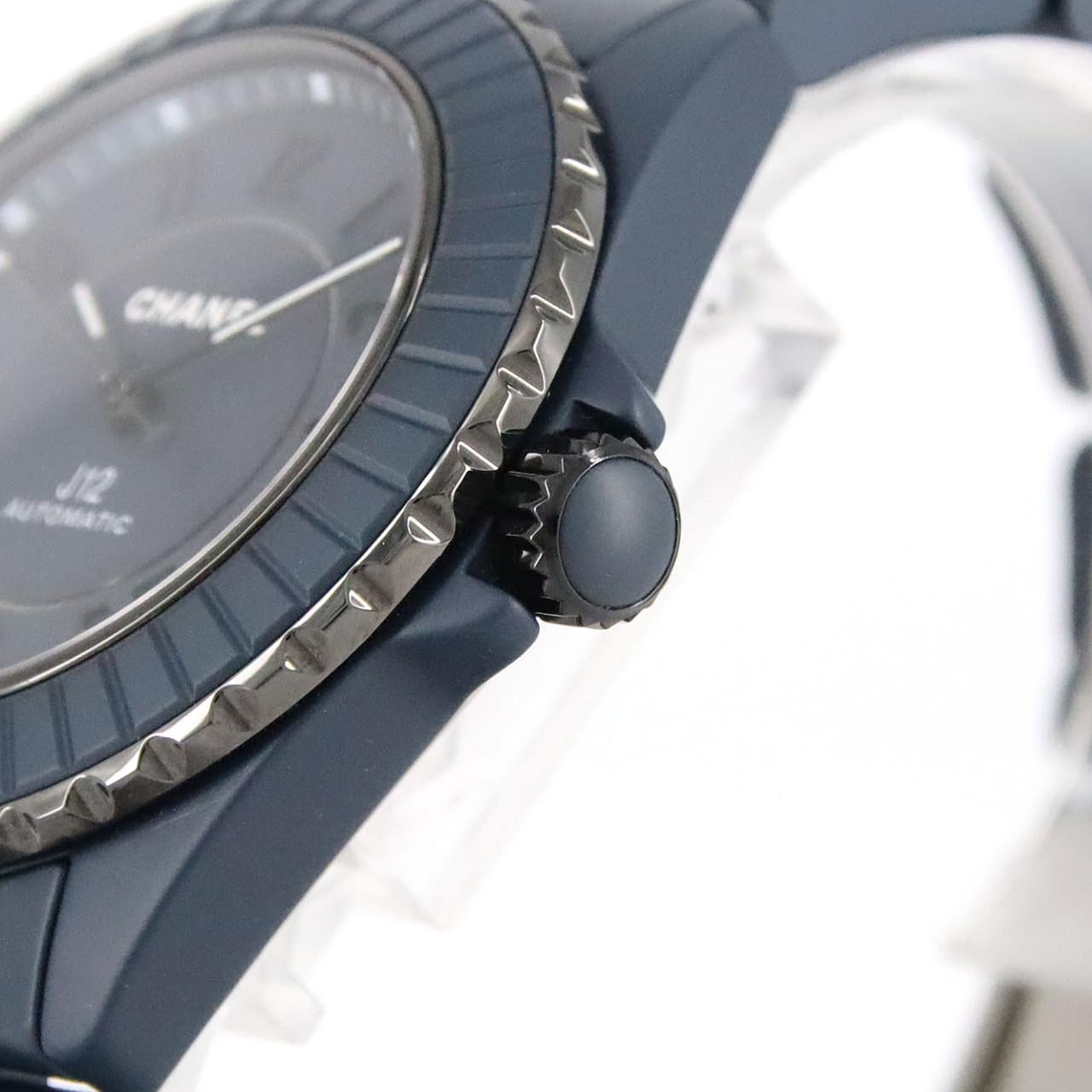 シャネル J12 BLEU セラミック 自動巻
