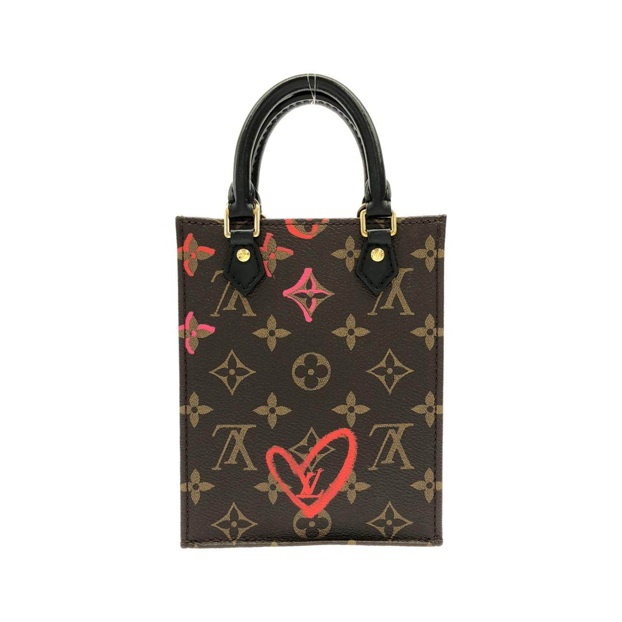 ルイヴィトン モノグラム フォールインラブ プティットサックプラ 限定バッグ