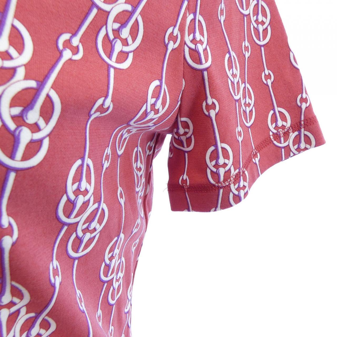 エルメス CLIQUETIS コットンTシャツ