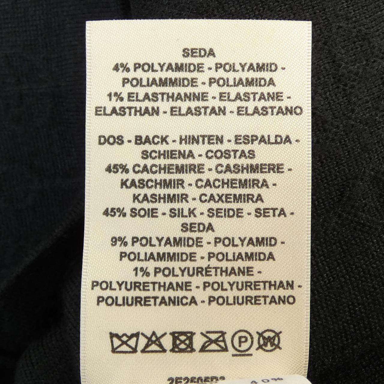 エルメス CLIQUETIS カシミヤ混 ワンピース