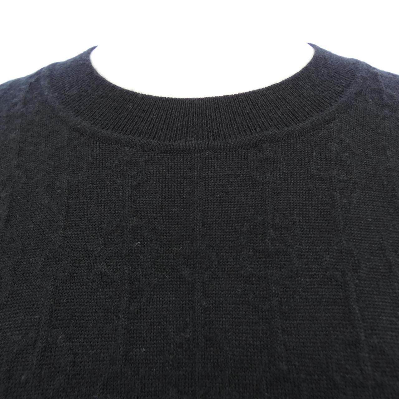 エルメス CLIQUETIS カシミヤ混 ワンピース