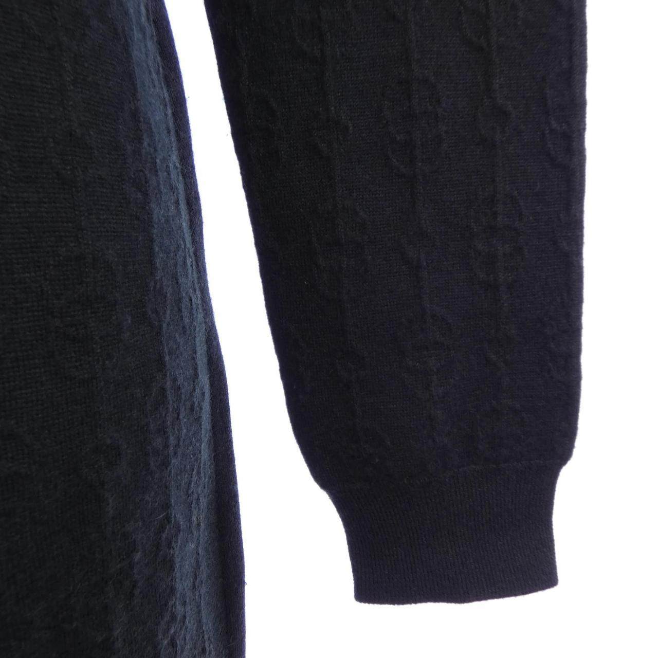 エルメス CLIQUETIS カシミヤ混 ワンピース