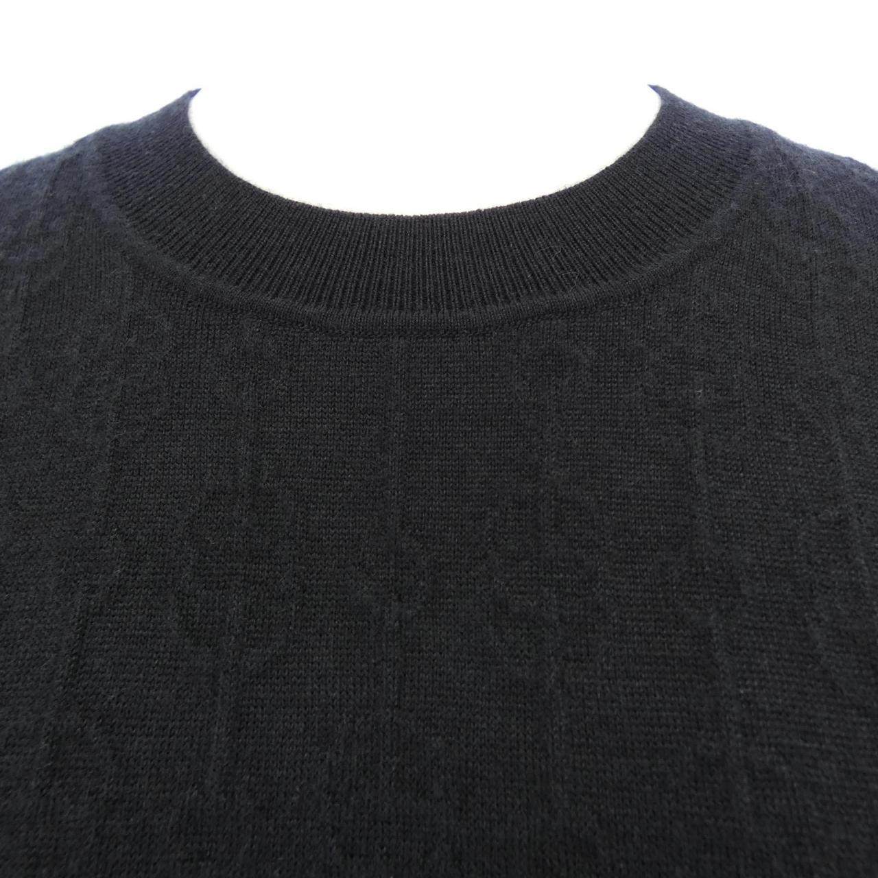 エルメス CLIQUETIS カシミヤ混ワンピース38
