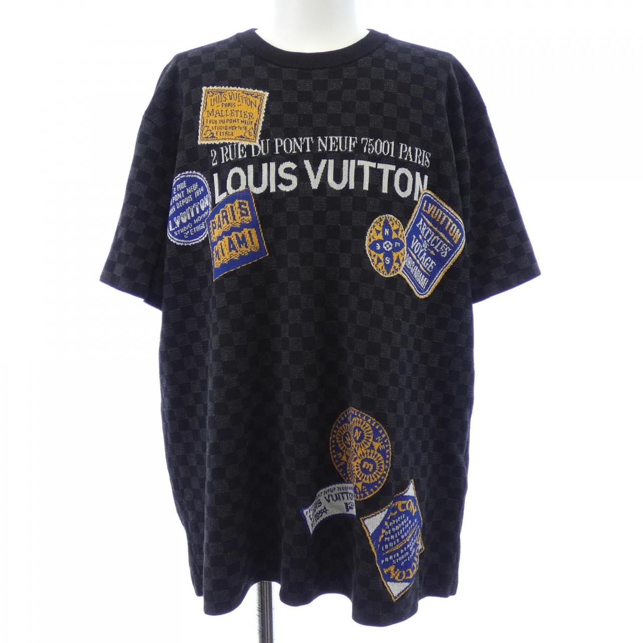 ルイヴィトン ダミエ ニットTシャツ