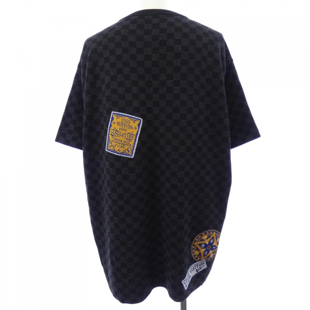 ルイヴィトン ダミエ ニットTシャツ