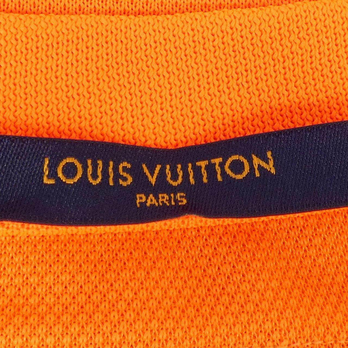 ルイヴィトン LVヴェジェトゥルレースエンブロイダリーコットンTシャツ