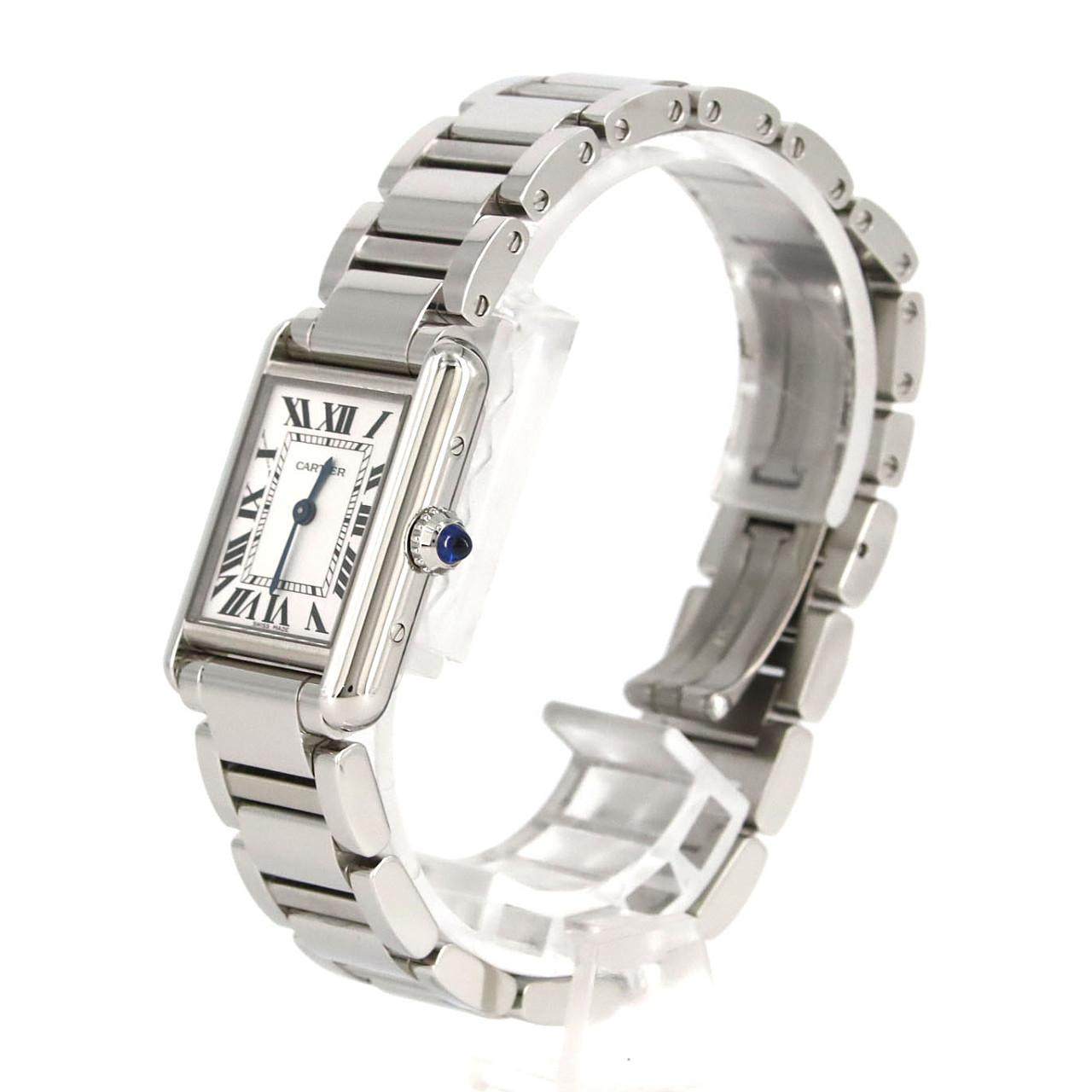 カルティエ タンクマスト ステンレススチール 腕時計