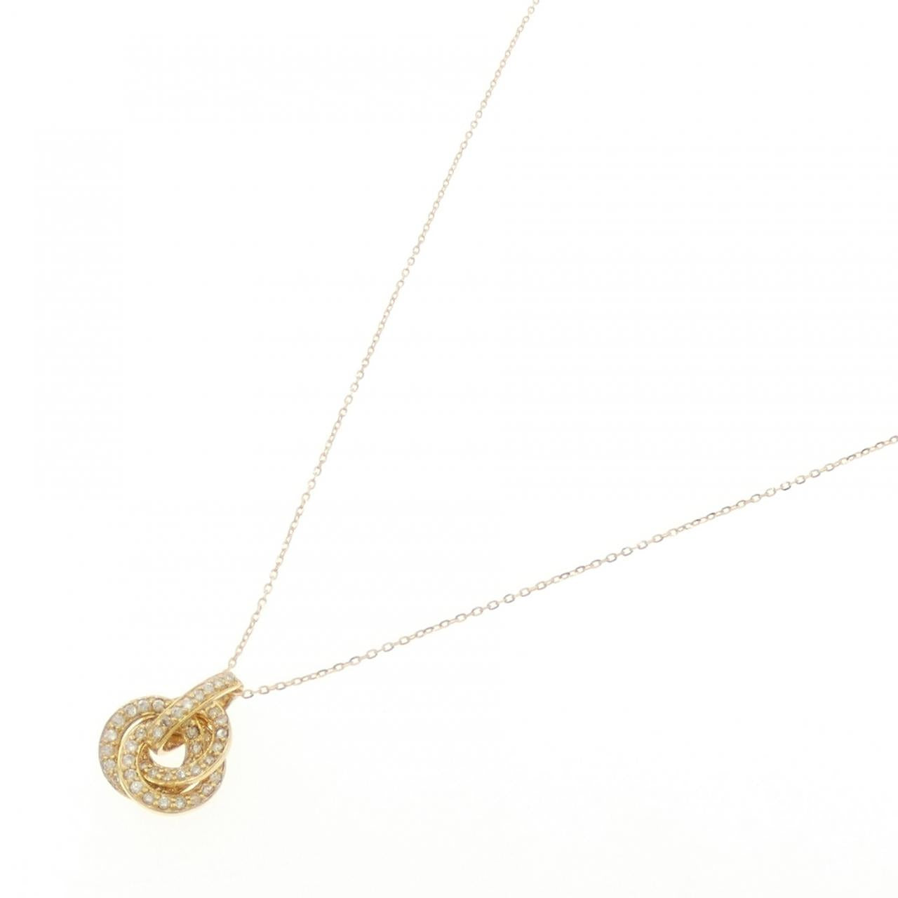 Au750 ダイヤモンドネックレス
