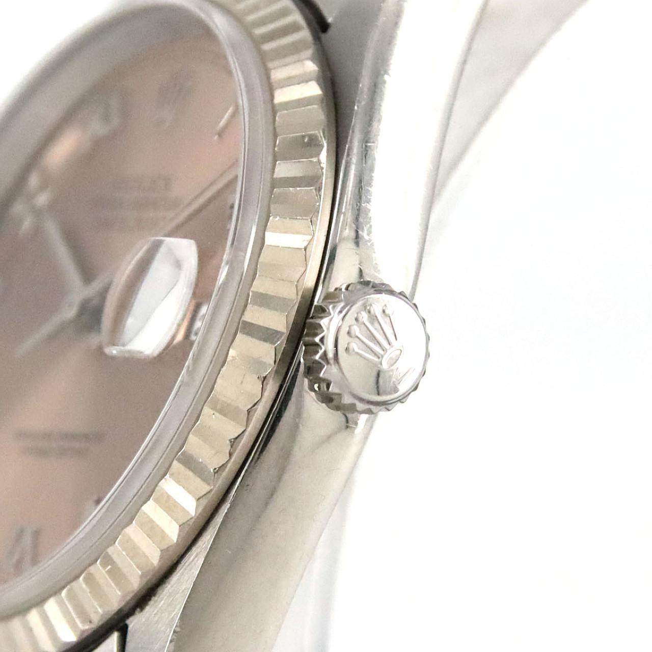 ロレックス デイトジャスト ステンレススチール ホワイトゴールド
