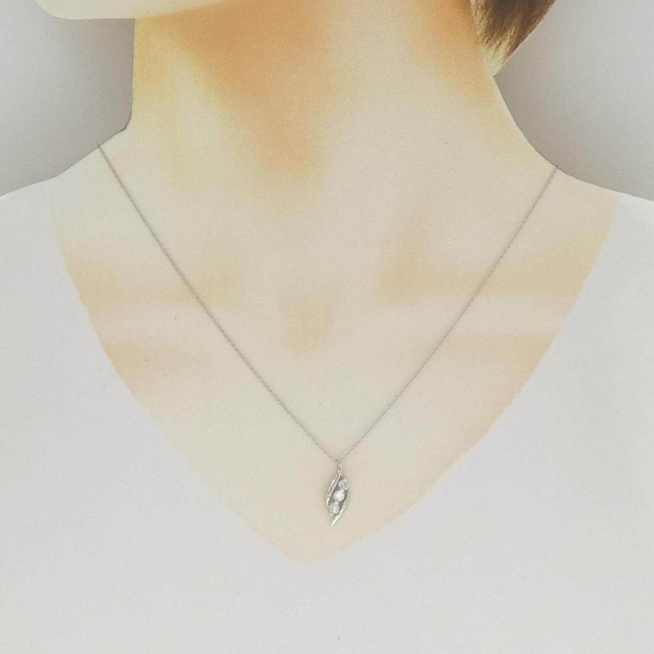 プラチナ ダイヤモンド ネックレス