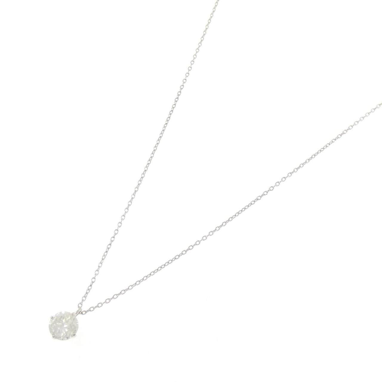 プラチナダイヤモンドネックレス 0.7ct