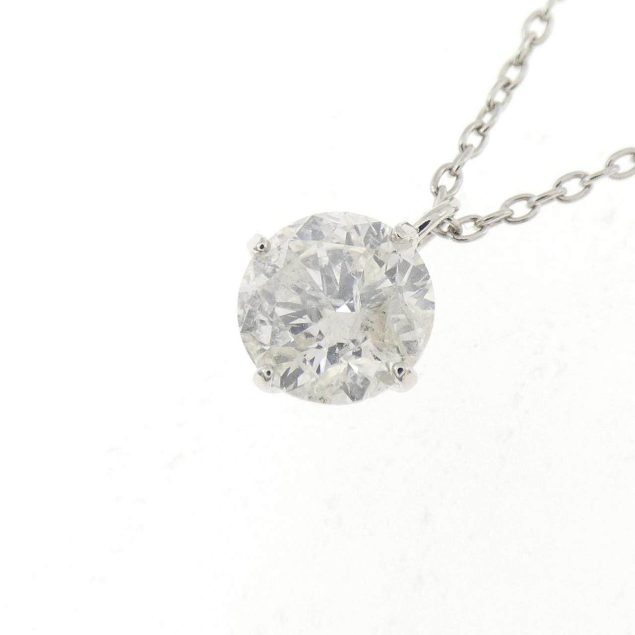 プラチナダイヤモンドネックレス 0.7ct